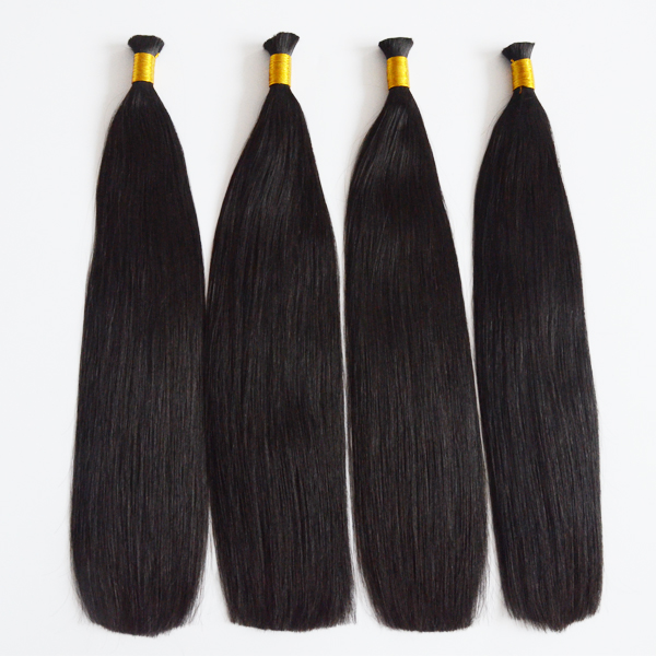 Hair bulk hair extensions Remy hair cheap human hair YL208